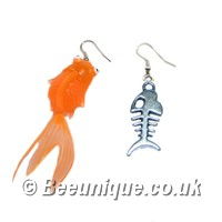 Fish Set Earrings - Click Image to Close